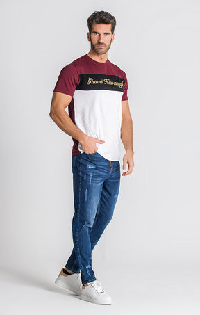 Burgundy Imperial Tee