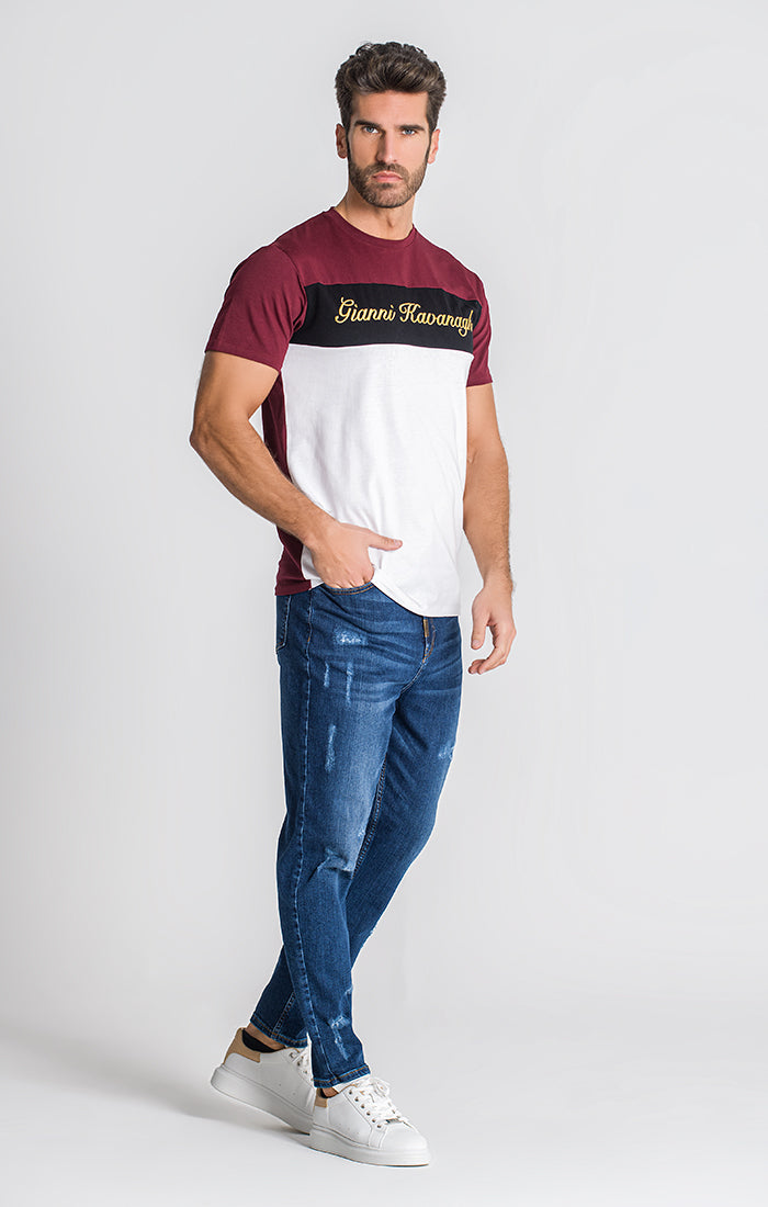 Burgundy Imperial Tee