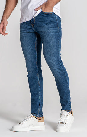 Dark Blue Slim Fit Jeans