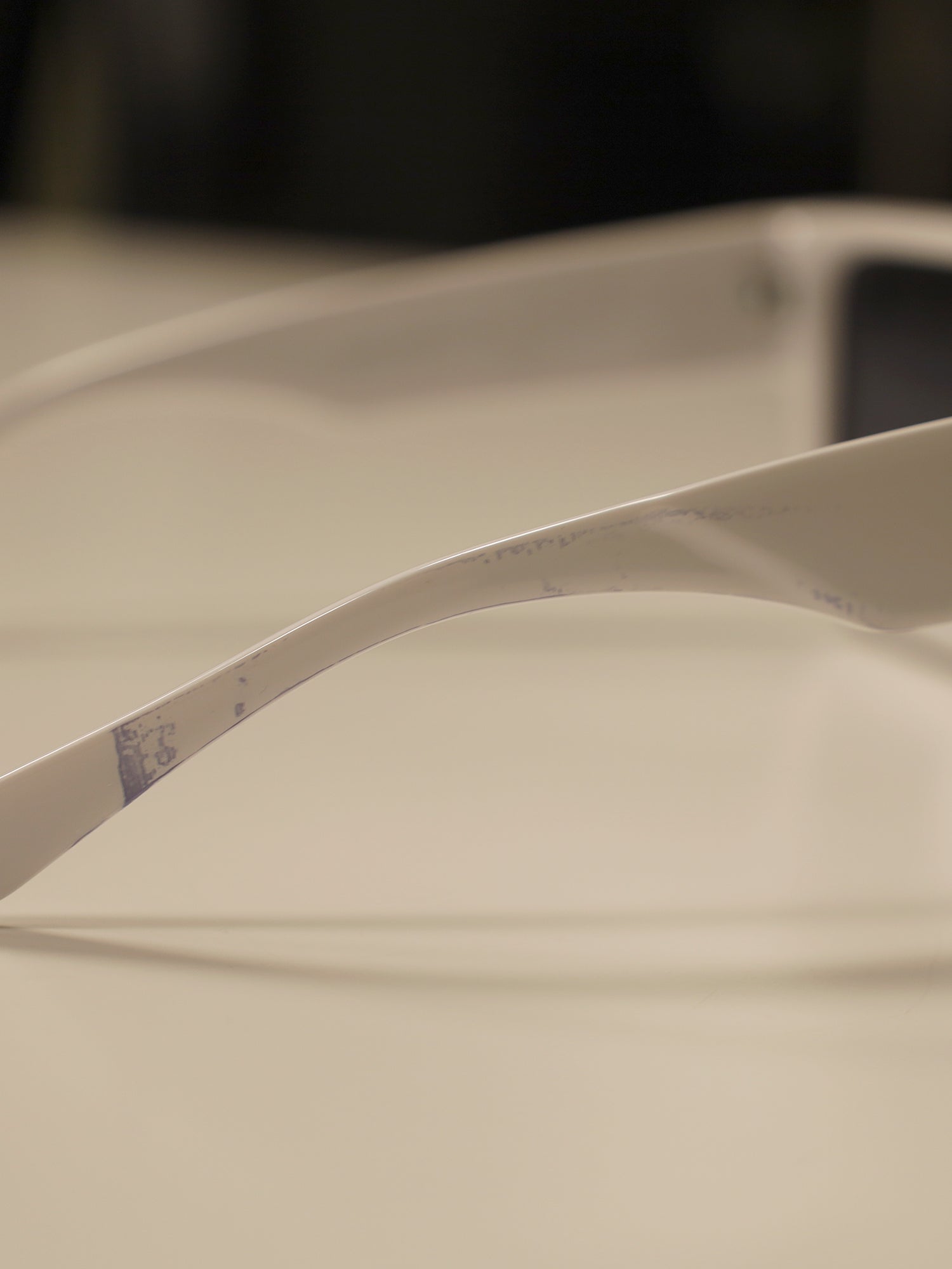 White Prisma Sunglasses (Defective)