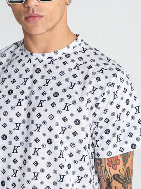 White Mania Tee