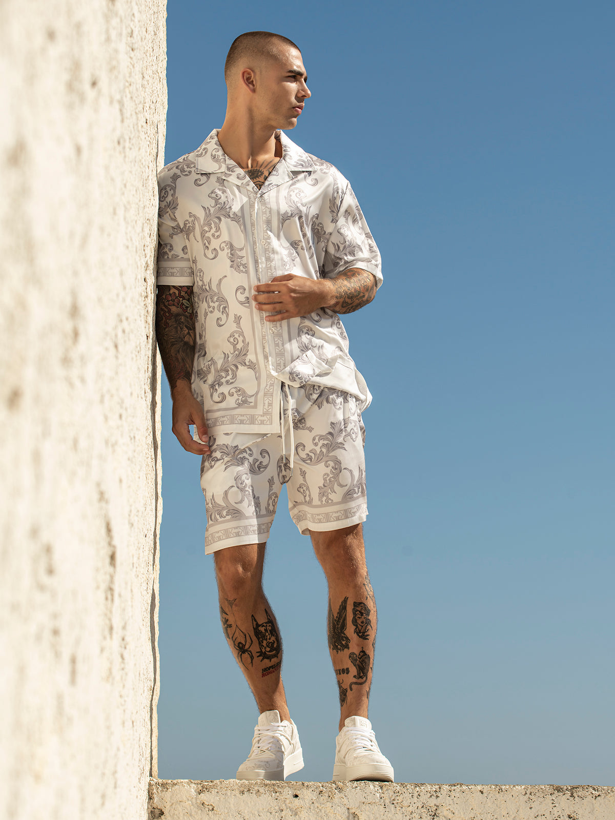 White Majestic Satin Shirt