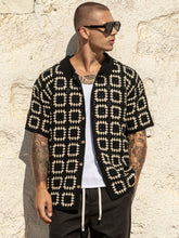 Black Nature Knit Shirt