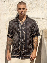 Brown Piazza Satin Shirt
