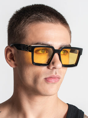Yellow Fashionista Sunglasses