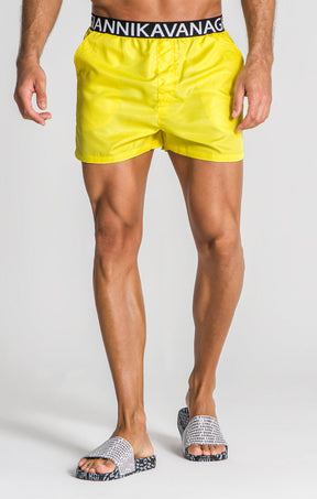 Yellow Pump Swimshorts