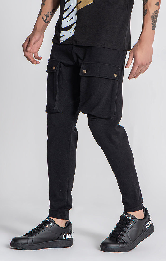 Black Vice Cargo Pants