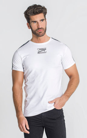 White Sunlight Tape Tee