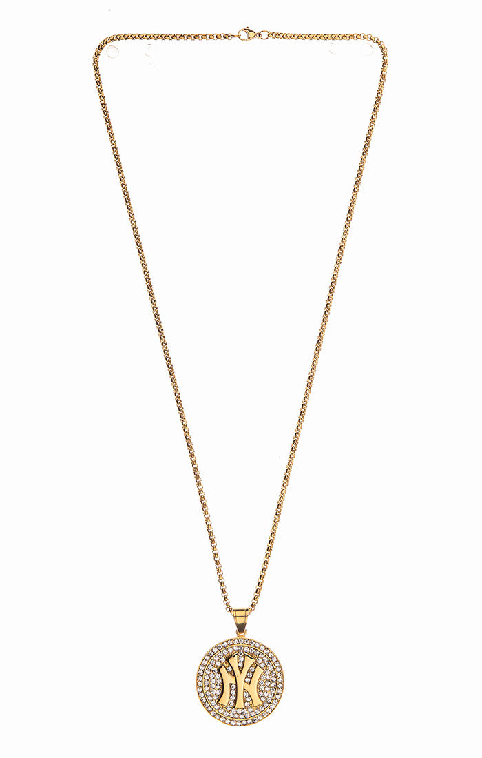 Gold NY Necklace