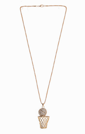 Gold Player Necklace