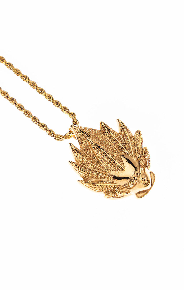 Gold Transformer Necklace