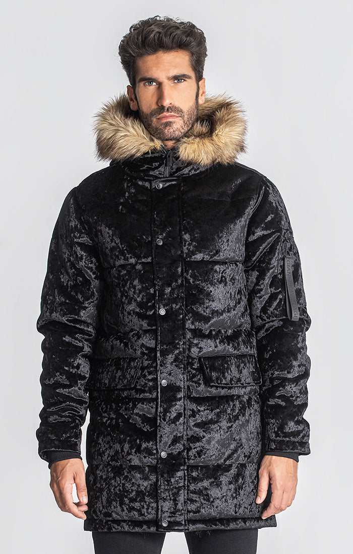 Black iD Nature Velvet Coat