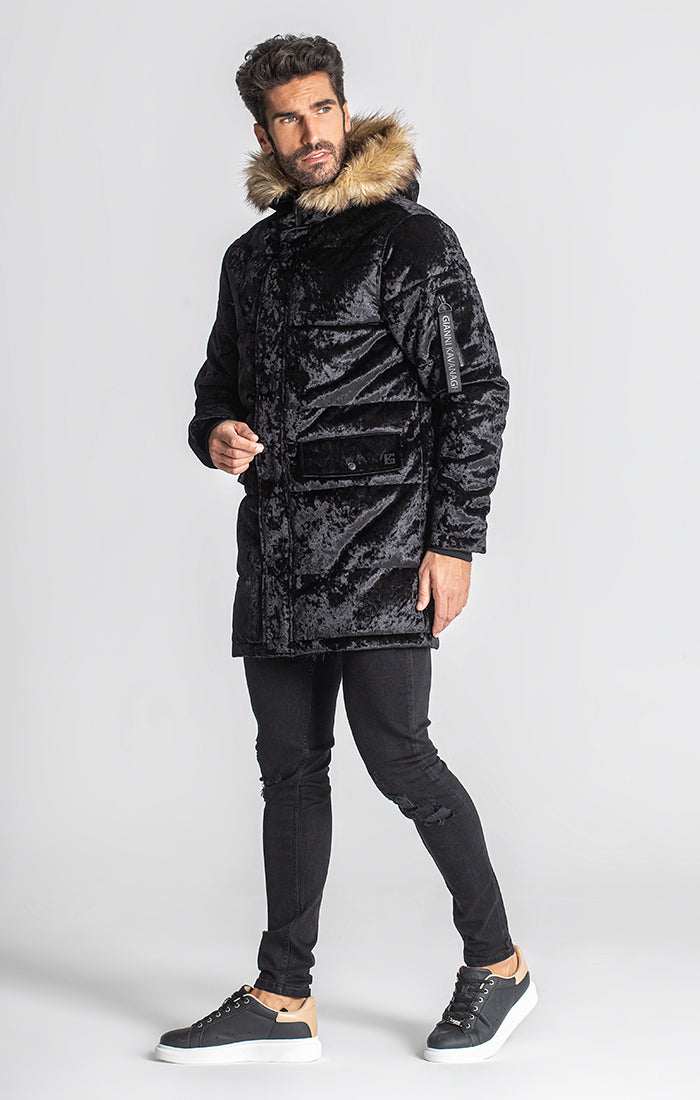 Black iD Nature Velvet Coat