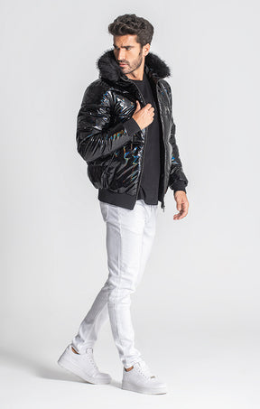 Black Dallas Glossy Jacket