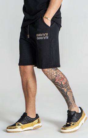 Black Glimpse Up Shorts