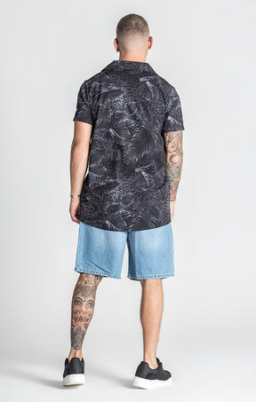 Black Resort Hawaiian Shirt