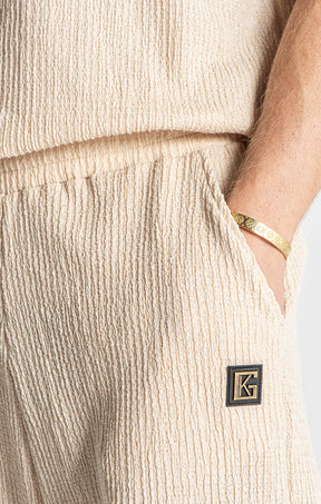 Beige Resort Shorts
