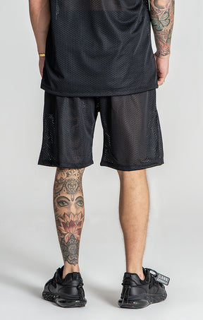 Black Goal Shorts