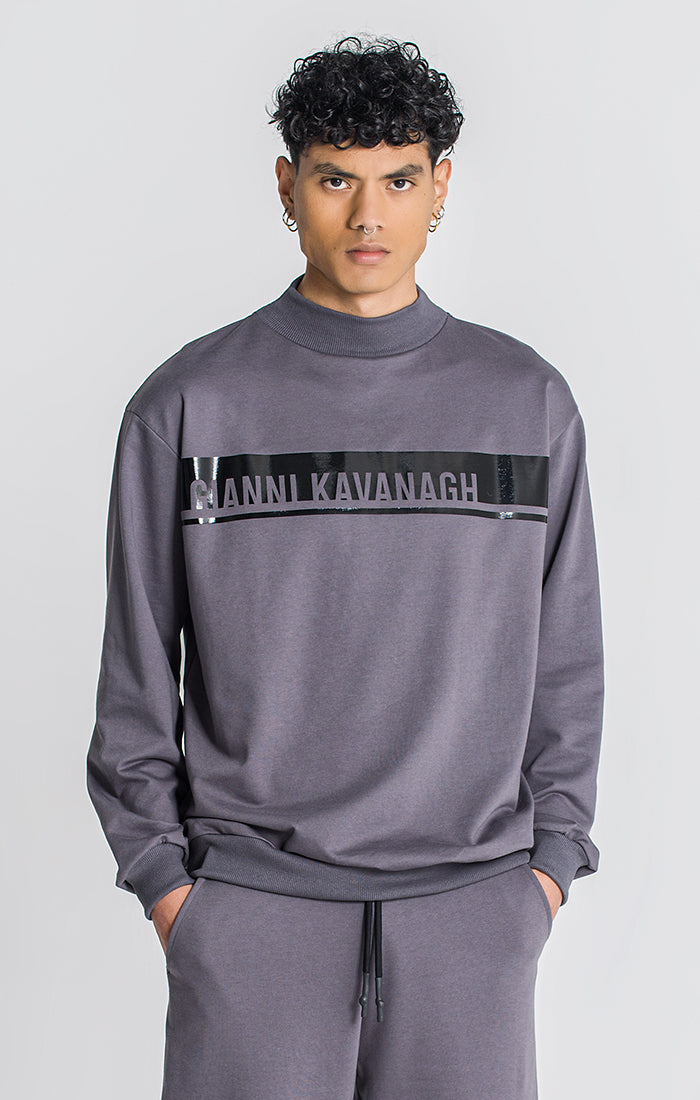 Grey Flex Oversized Sweat