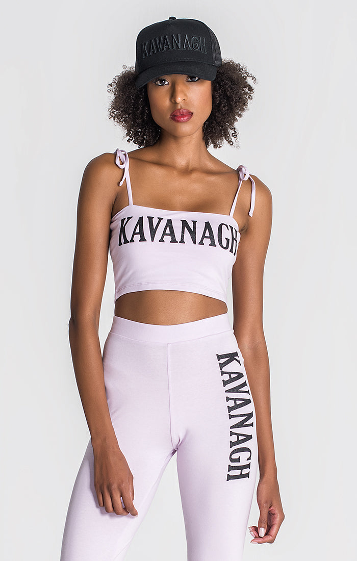 Lavender Candy Crop Top