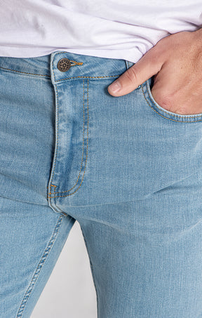 Gianni Kavanagh BALLOON - Jeans fuselé - light blue/denim bleu gris Gianni Kavanagh BALLOON - Jeans fuselé - light blue/denim bleu gris