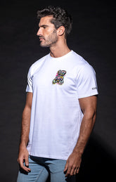 White Anniversary Art Teddy Tee