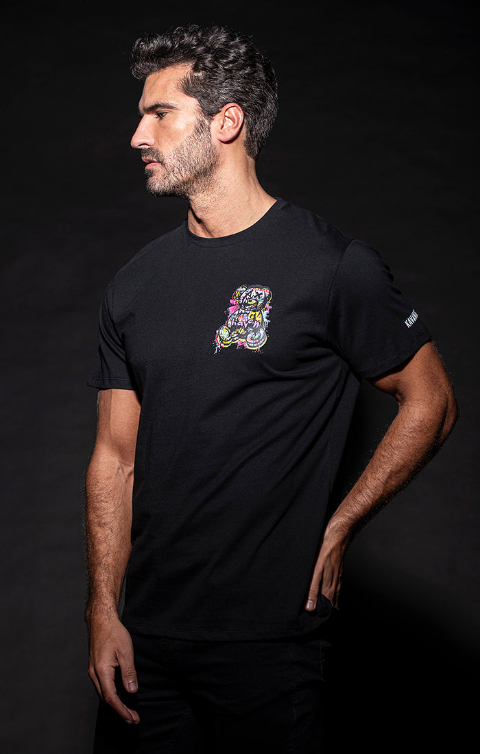 Black Anniversary Art Teddy Tee