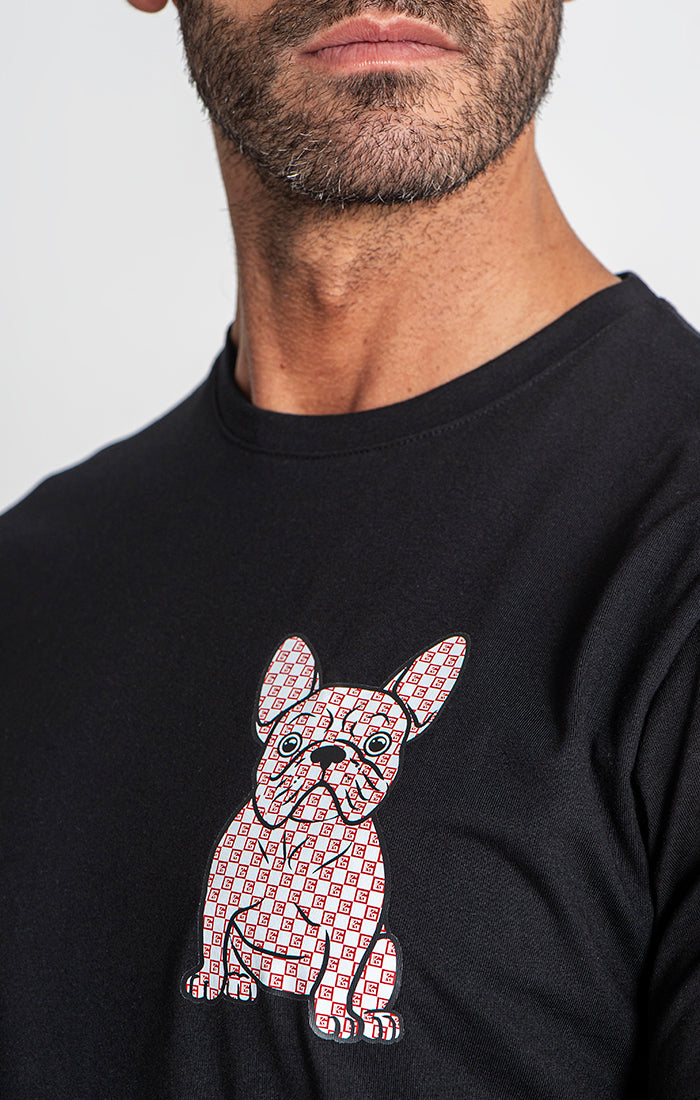 Black Anniversary Doggy Tee