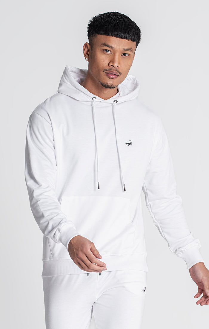 White Essential Scorpio Hoodie