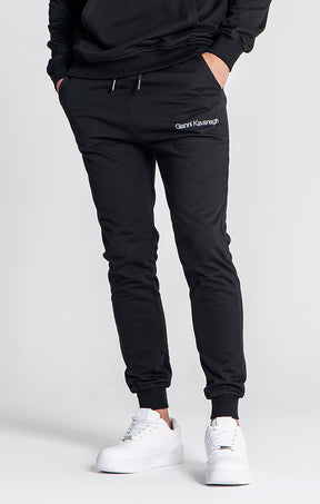 Black Essential Micro Joggers