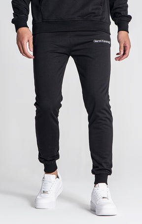 Black Essential Micro Joggers