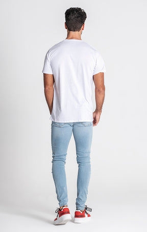 White Anniversary Art Teddy Tee
