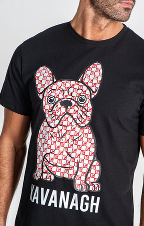 Black Anniversary Dog Tee