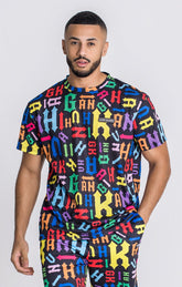 Multicolor II Disorder Oversized Tee