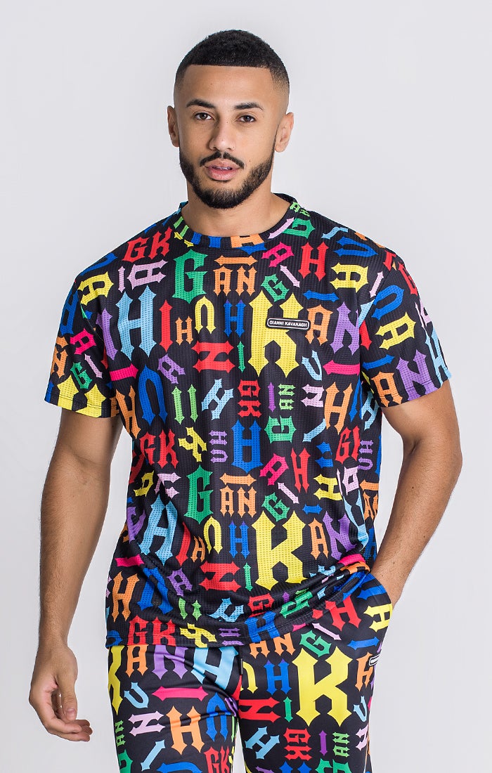 Multicolor II Disorder Oversized Tee