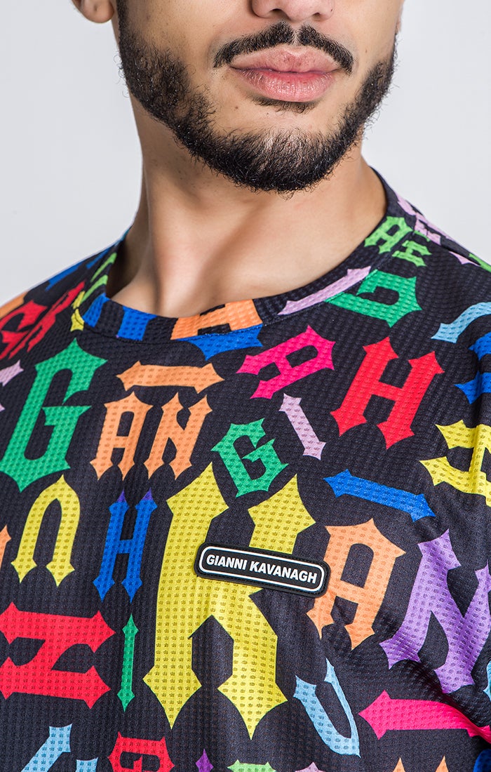Multicolor II Disorder Oversized Tee