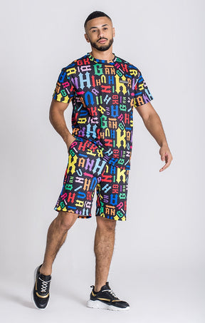 Multicolor II Disorder Oversized Tee