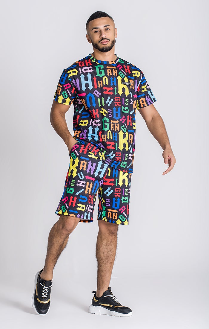 Multicolor II Disorder Oversized Tee
