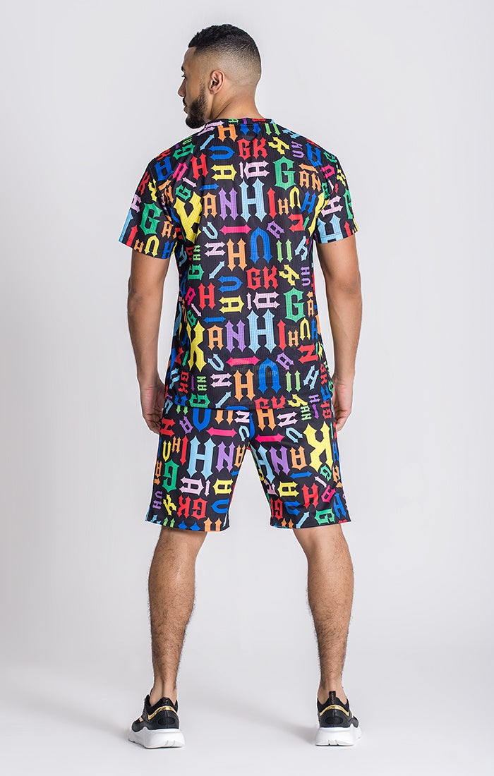 Multicolor II Disorder Oversized Tee