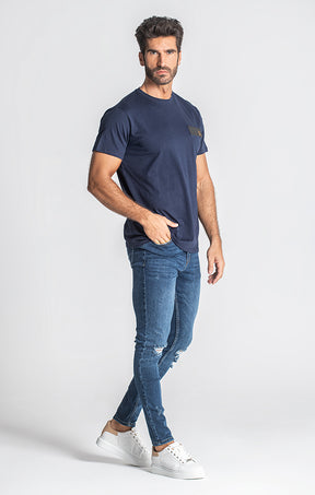 Navy Blue Bergen Tee