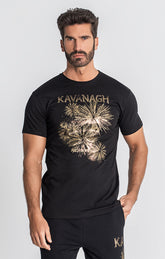 Black Firework Gold Tee