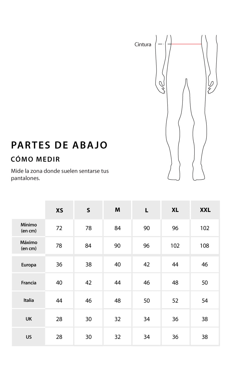 Estacionario Leer bobina Men's & Women's Size Guide | Gianni Kavanagh
