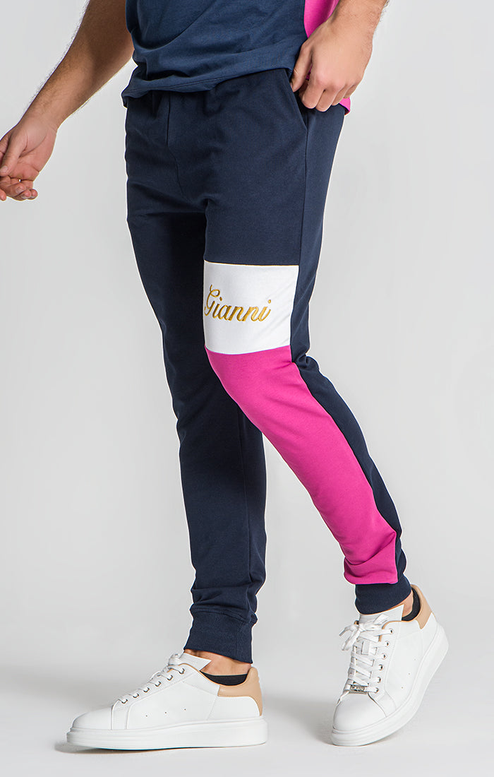 Tri color joggers cheap