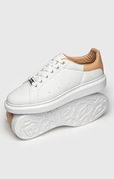 White Upgrade Sneakers