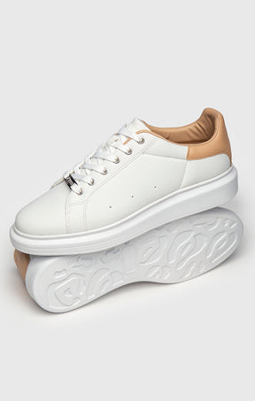 White Upgrade Sneakers