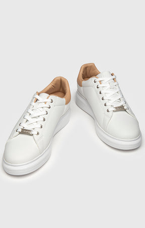 White Upgrade Sneakers