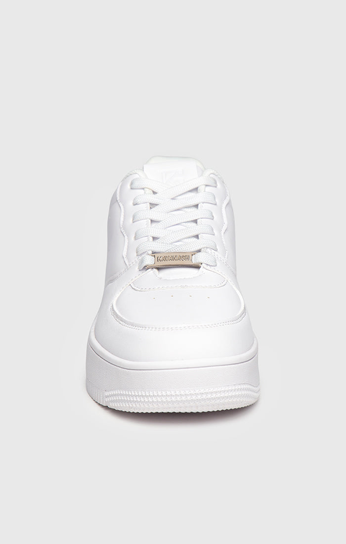 White Neoclassic Sneakers