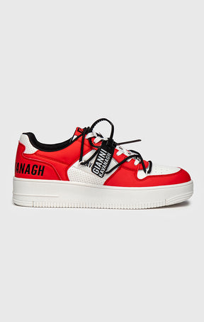 Red Wrapped Sneakers