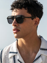 Black Pilot Sunglasses
