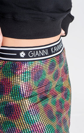 GK Holographic Tube Skirt